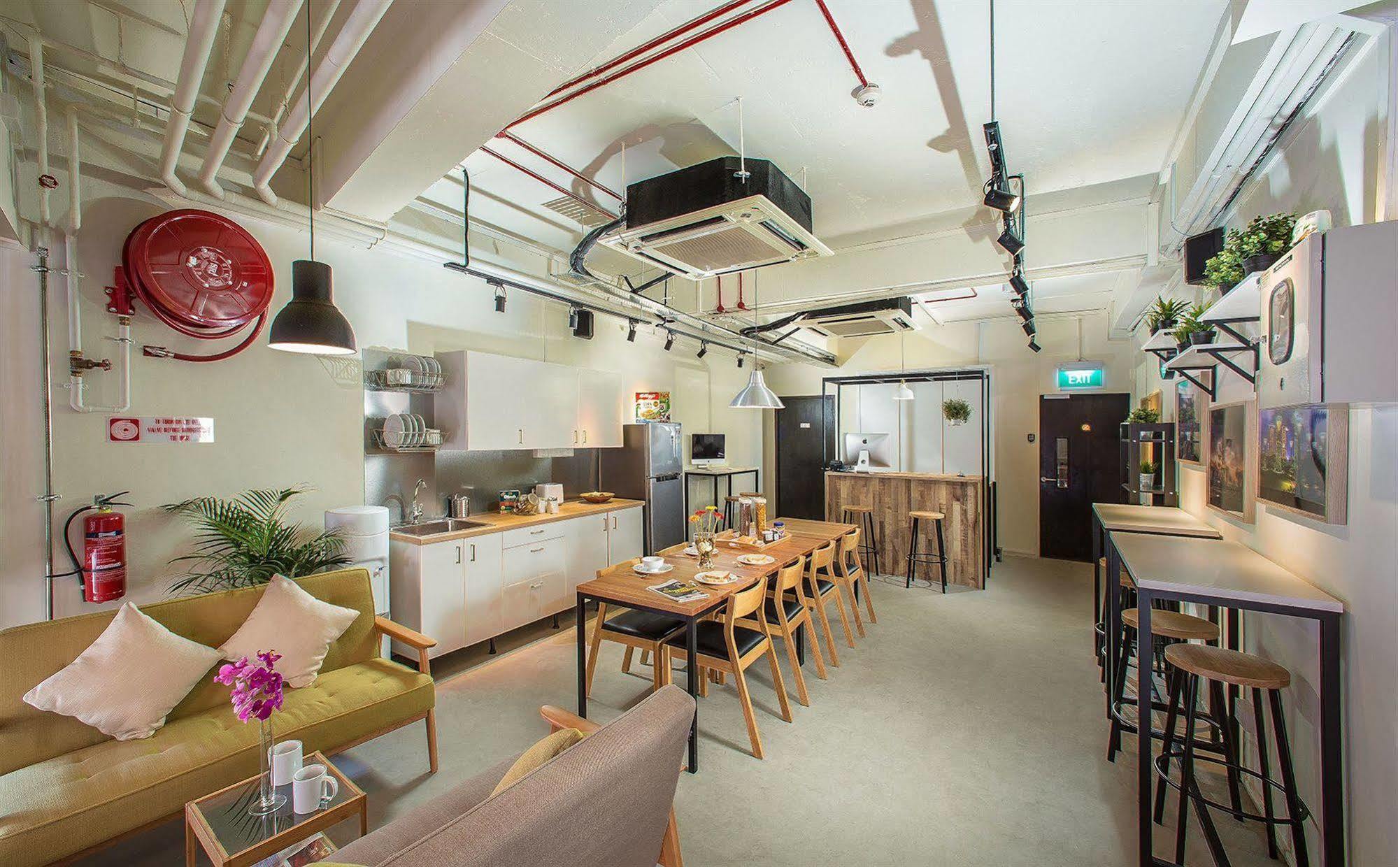 Quarters Capsule Hostel Singapore Exterior foto