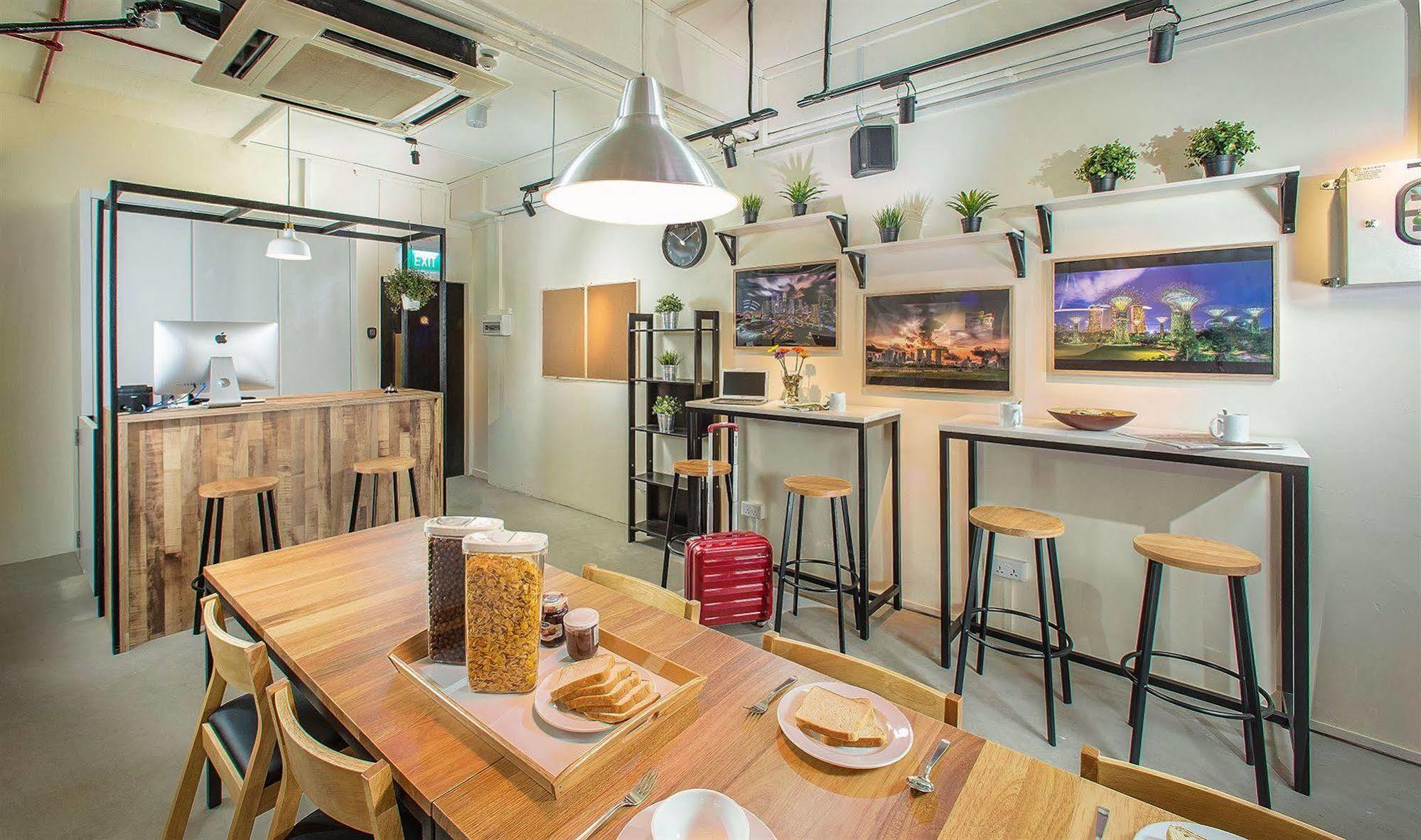 Quarters Capsule Hostel Singapore Exterior foto